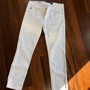 AG white jeans